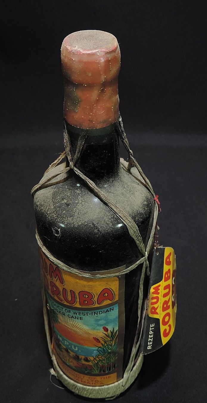 Coruba Bevande alcoliche: Rum Coruba Jamaica Flasche alt – Usato da Duggingen venduto da roterbambus 3