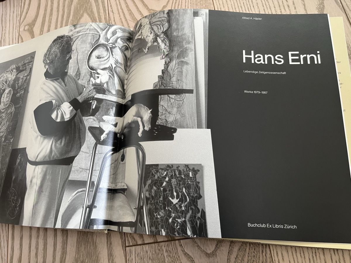 Bücher: Hans Erni - Werke 1979-1987 – Gebraucht aus Romanshorn von Apfelschuss 2