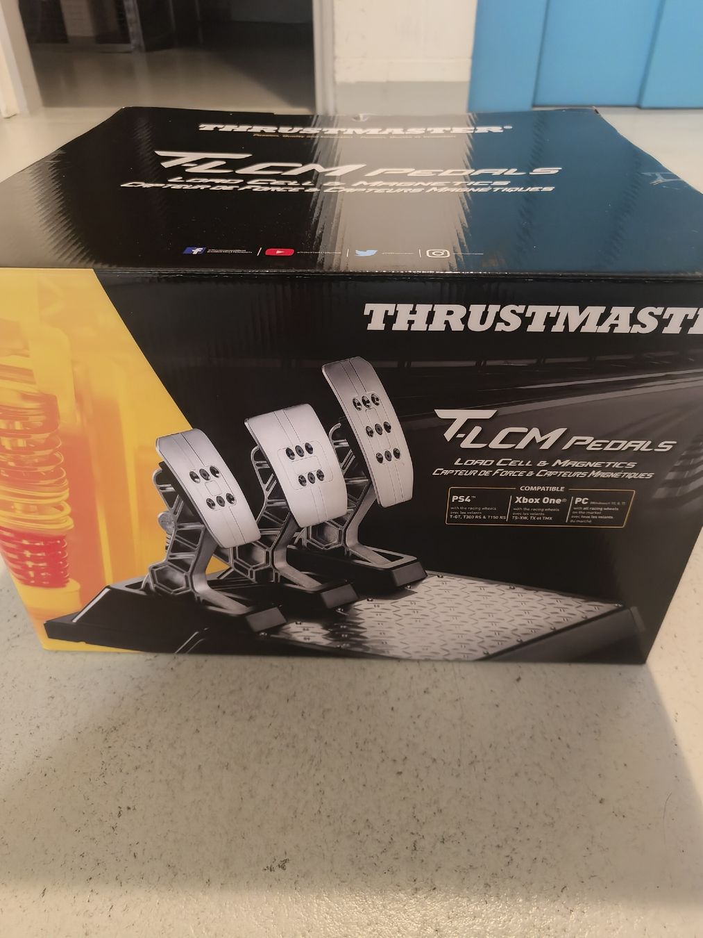 Thrustmaster Manettes: Thrustmaster T-LCM Pedals – Load Cell & Magnetics – Neuf avec emballage d'origine à Egerkingen par tin_5dpf