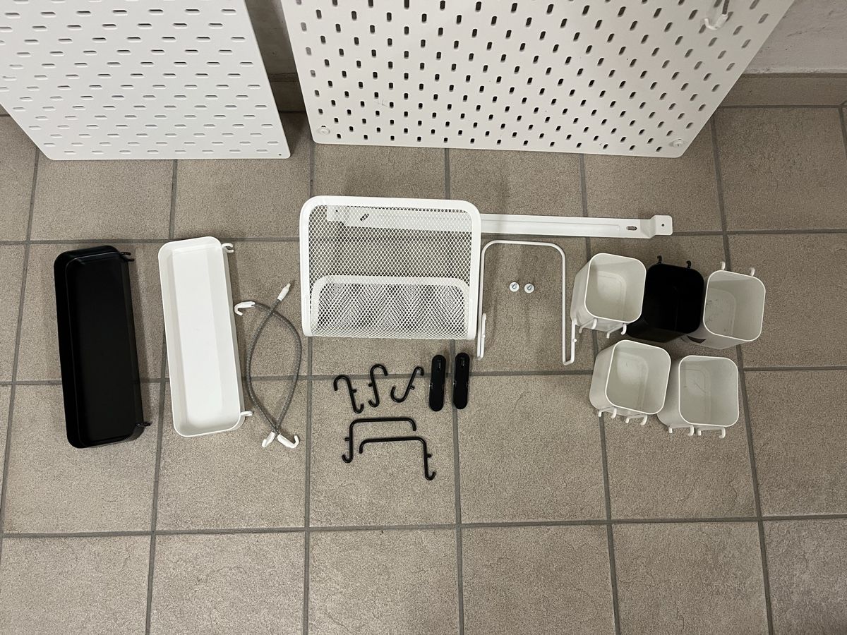 Ikea Lavagne: Skadis lochplatten gut erhalten – Usato da Winterthur venduto da Mariposa78 2