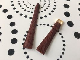 BRACELET CUIR LEATHER LEZARD - 14 MM TOP QUALITY - NEW !!!