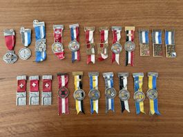 Orden schweizer Medaillen Sammlung 22stk.