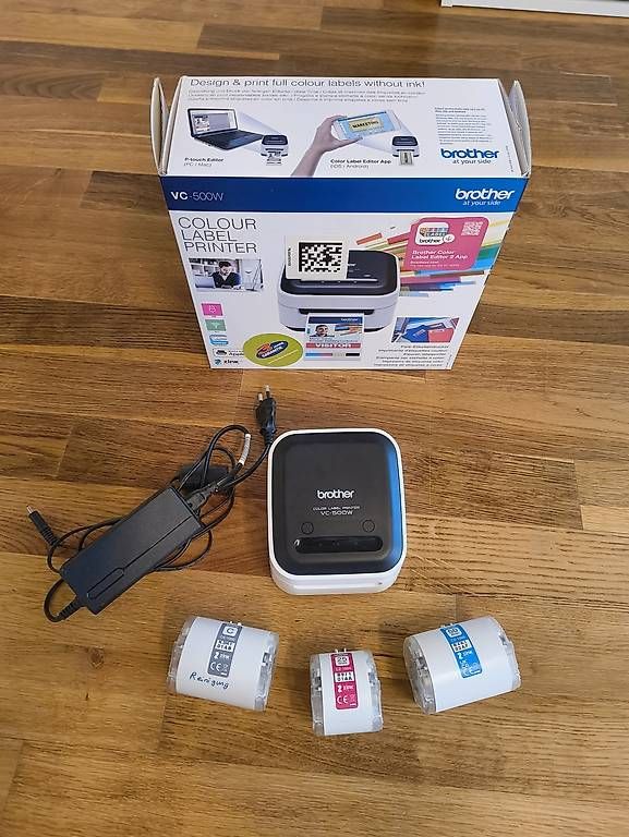 Stampanti: Brother VC-500W Etikettendrucker – Usato da Wolfhalden venduto da Snaegi 3