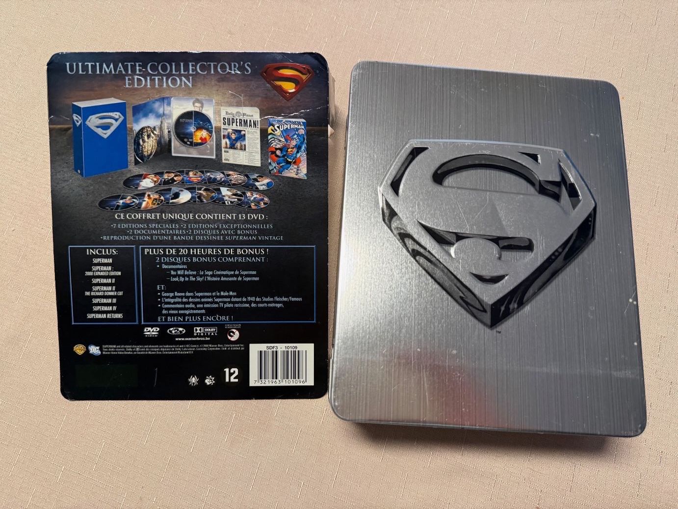 Tutti i DVDs: SUPERMAN ULTIMATE COLLECTOR'S EDITION – Usato da Confignon venduto da Janka12