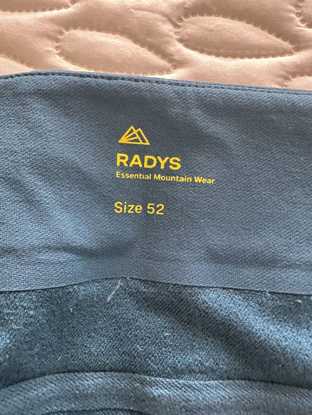 Radys Pantaloni: Radys R2 Softshell Hose Herren 52 – Usato da Oberkirch LU venduto da morpheus06 1
