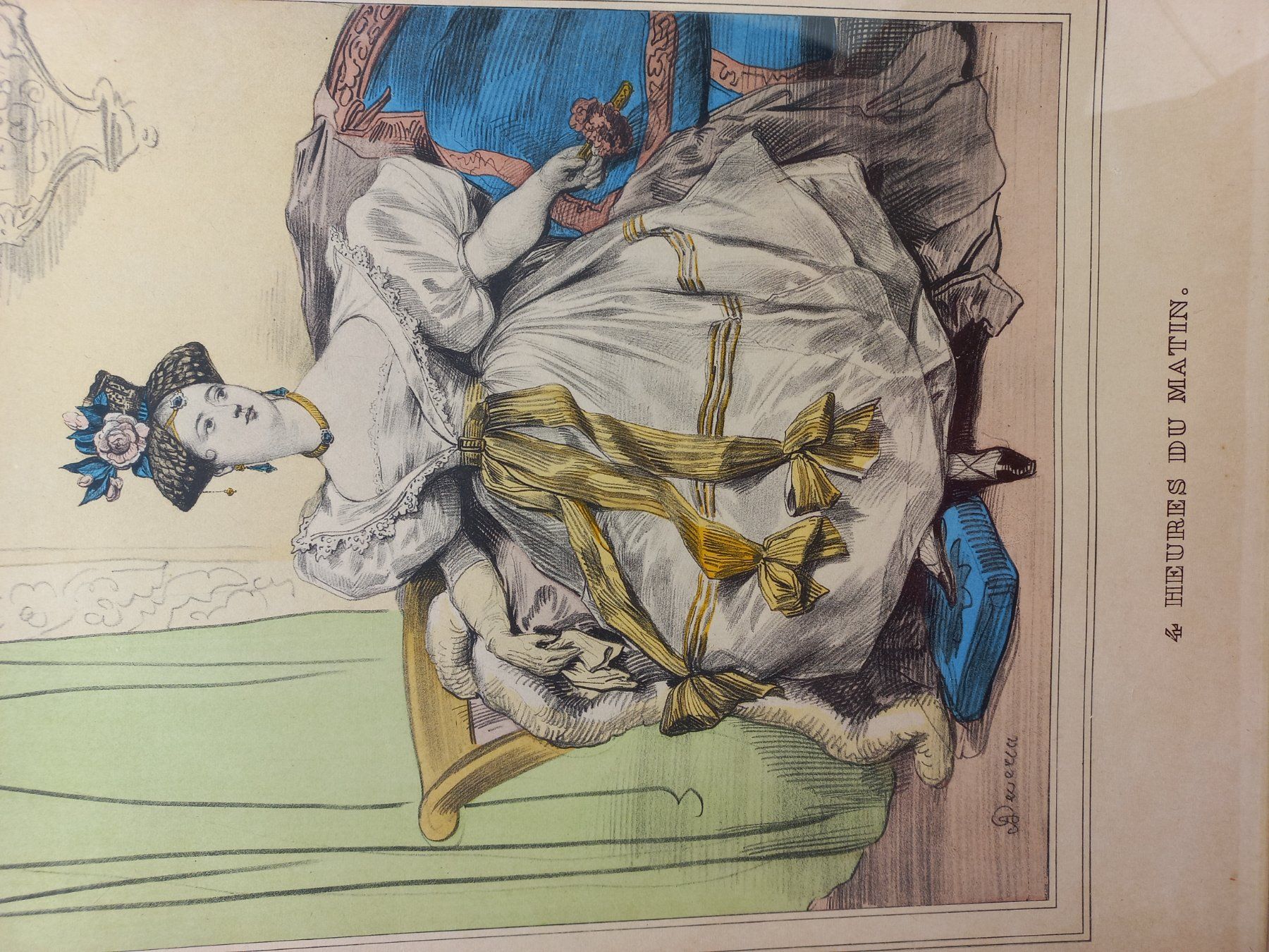 Gravures: 2 Stiche?, "Dame von Welt" – D'occasion à Horw par Bellevue10 2