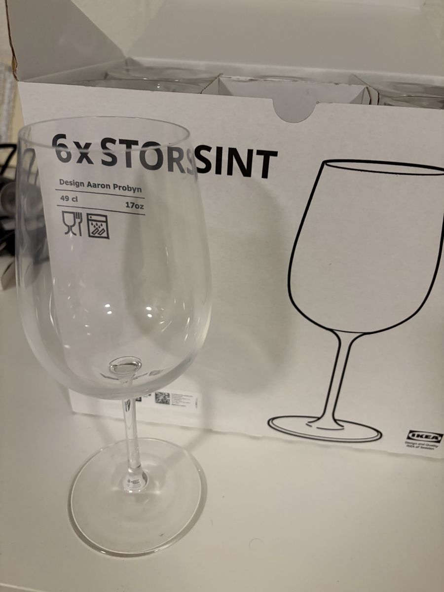 Ikea Verres: Ikea Weingläser Storsint kaum gebraucht – Neuf (Voir description) à Zürich par ale_mjb2