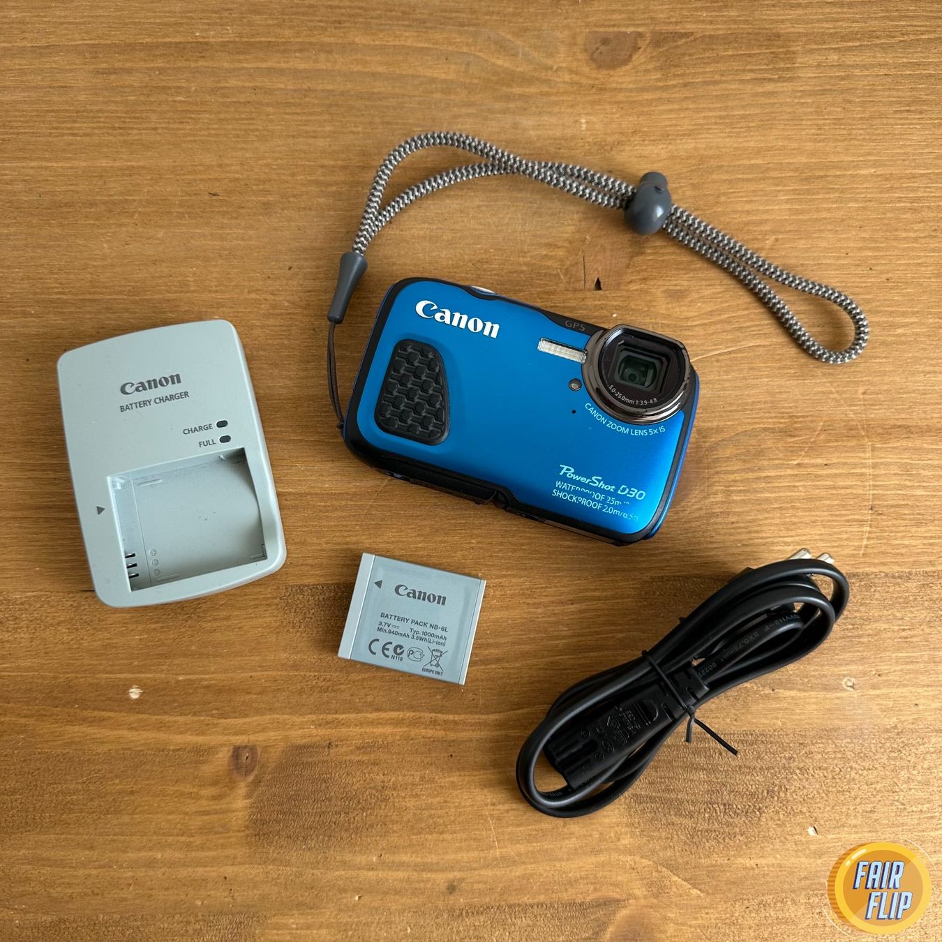 Canon Fotocamera: Canon PowerShot D30 - Kamera – Usato da Luzern venduto da fairflip 1