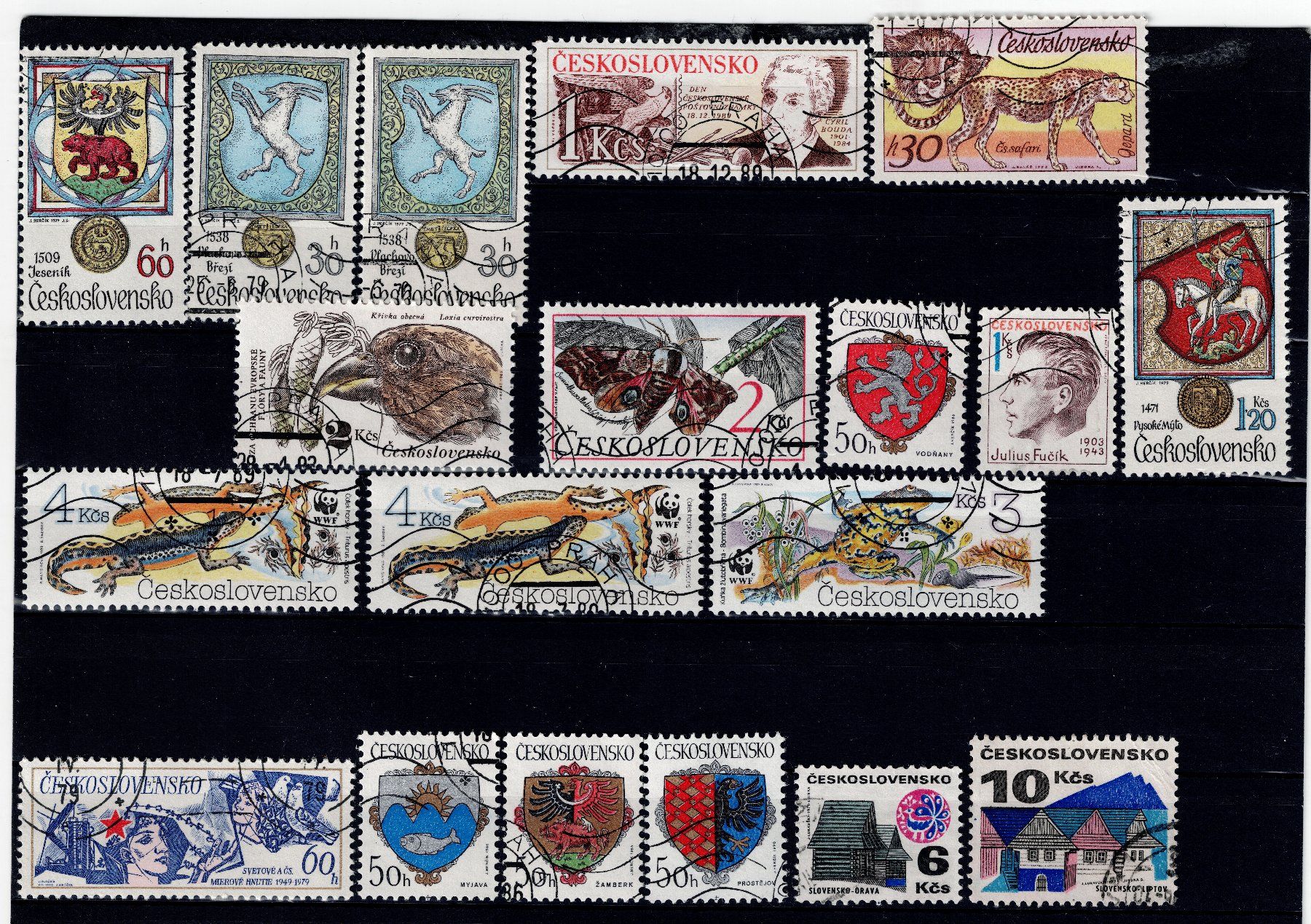 Tutti i francobolli: Briefmarken 42x Tschechoslowakei – Usato da Tenniken venduto da mik_6mxg 3