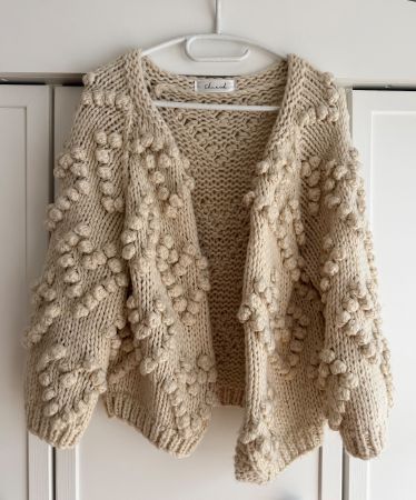 Chicwish Cardigan Strickjacke Popcorn Chunky