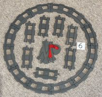 Lego duplo Eisenbahn Schienen und Weiche