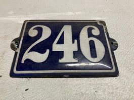 plaque en émail 246
