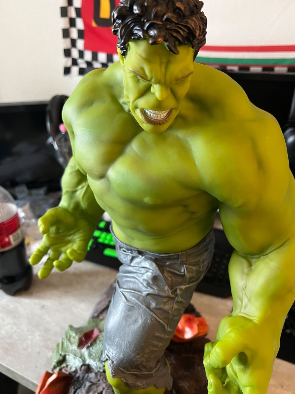 Statuette: 60cm Hulk Smash Statue 10kg – Nuovo (secondo la descrizione) da Lohn-Ammannsegg venduto da JarvisSystem2.0 1