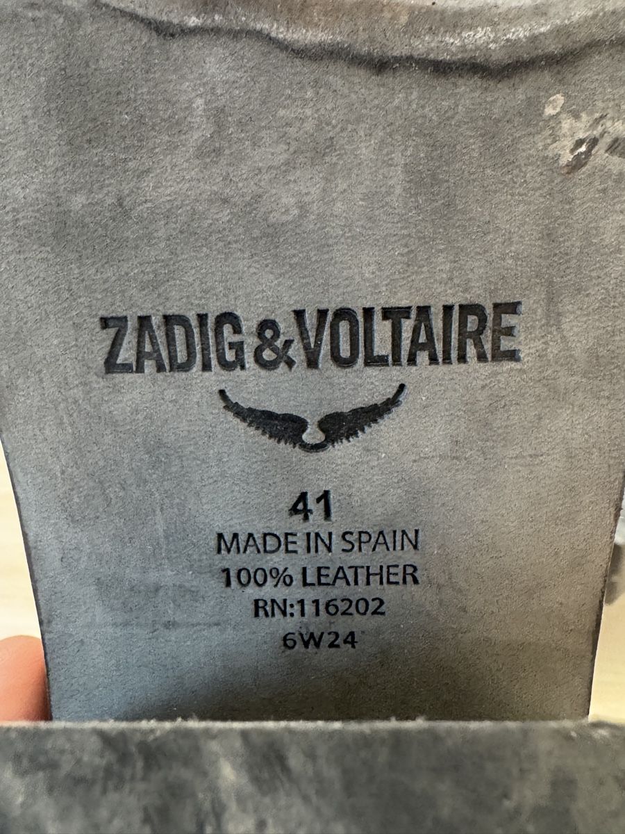 Zadig & Voltaire Damenschuhe: Zadig & Voltaire boots size 41 – Gebraucht aus Clarens von Ian_calvin 6