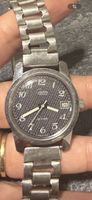 Montre Glashutte vintage acier état correct
