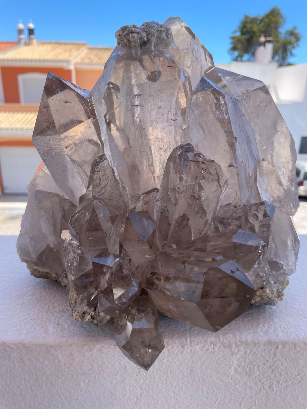 Minéraux & Lithothérapie: Quartz Group & Fluorite Rose Gothard – D'occasion à Genève par qua_q7kb