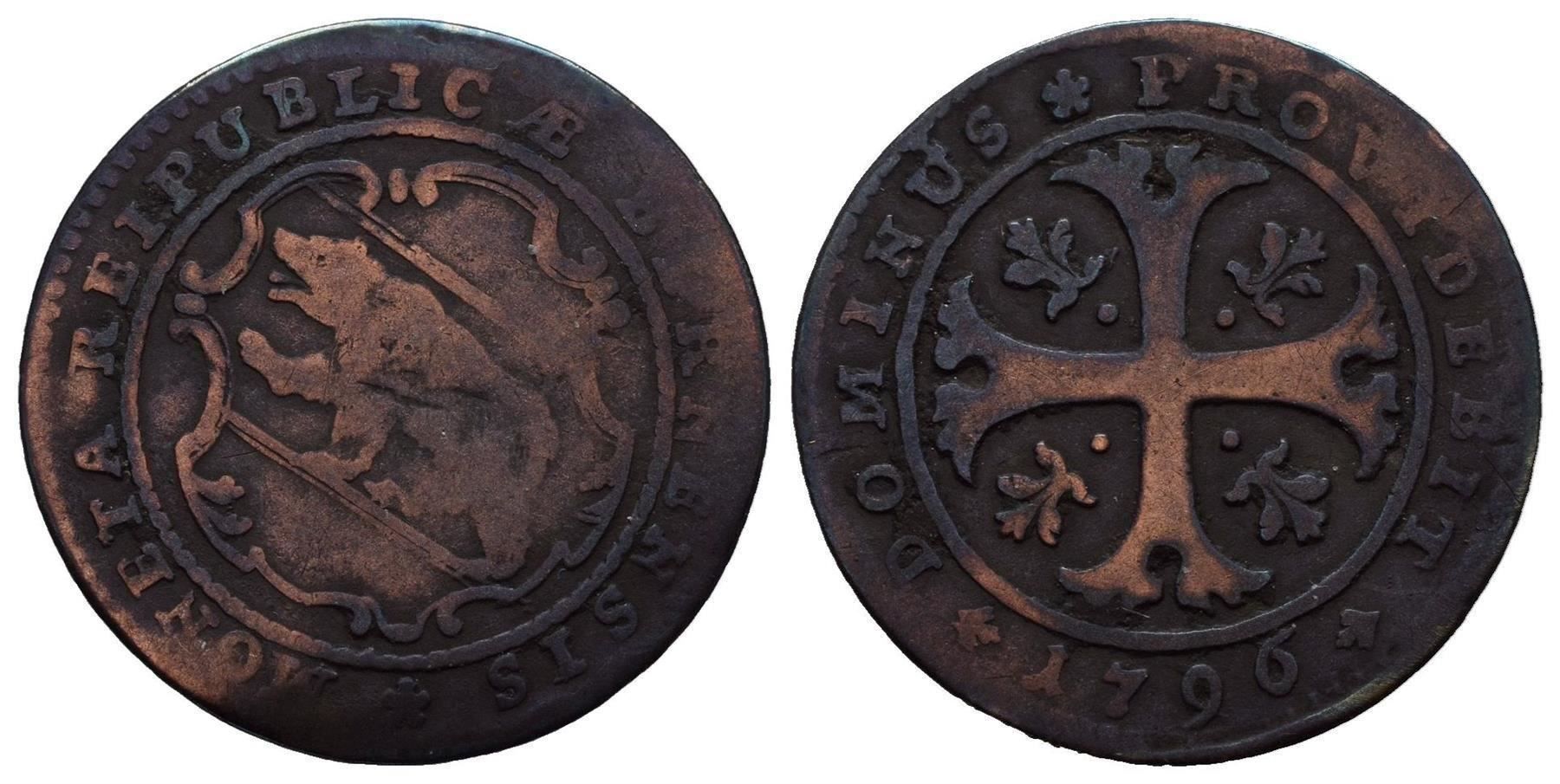 Toutes les monnaies: Bern Halbbatzen 1796 /3552 – D'occasion à Trimbach par Solothurn1