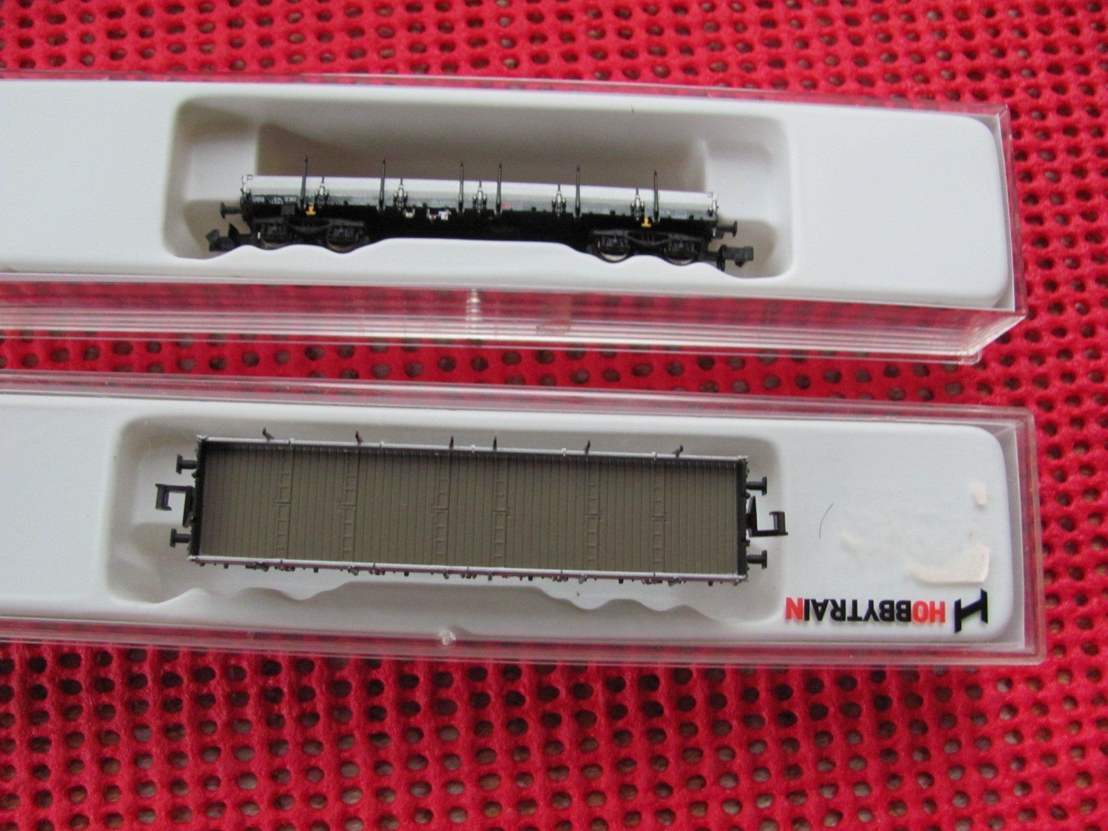 Hobbytrain Modellini di ferrovie: Hobbytrain 4-achs Flachwagen – Nuovo e nell'imballaggio originale da Uznach venduto da Bimbolino