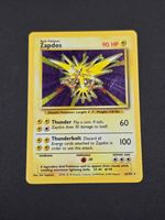 Zapdos [Holo] #016 Base Set 1999 LP / 🇬🇧