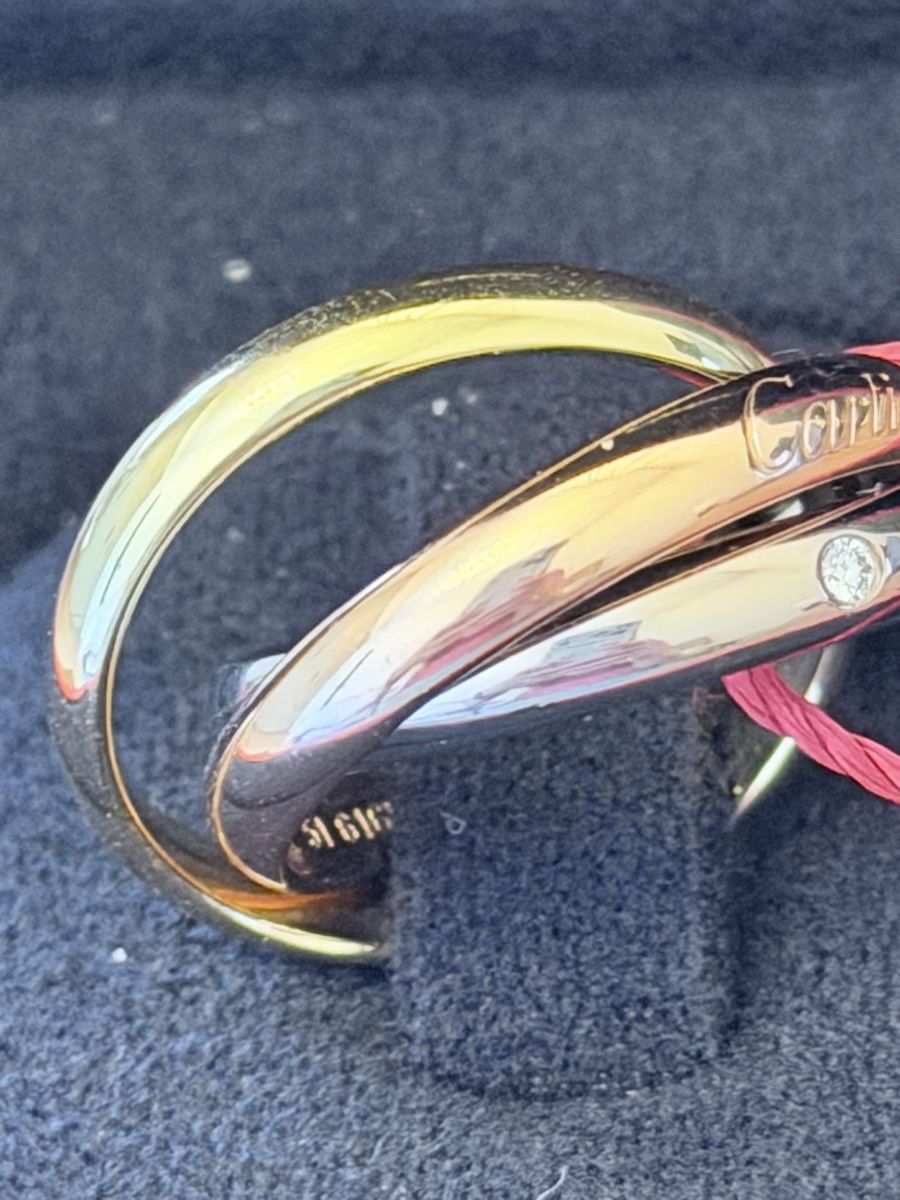 Anelli: Cartier Trinity ring, classic model, 5 diamonds – Nuovo (secondo la descrizione) da Coldrerio venduto da marigianni22 4