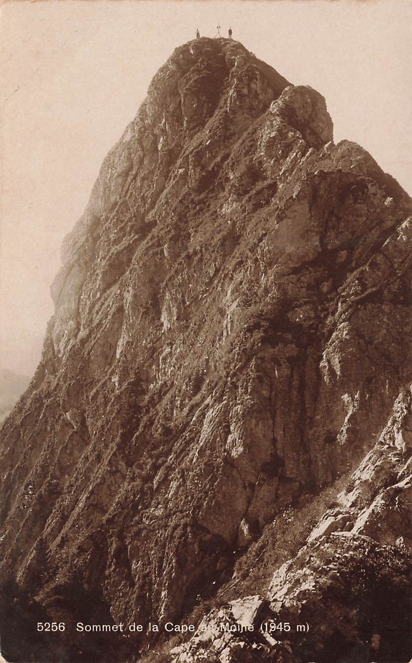Cartoline postali: Sommet de la cape moine – Usato da Biasca venduto da Blenio71