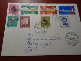 15.XII.53., PRO JUVENTUTE SATZ MIT AIRPORT