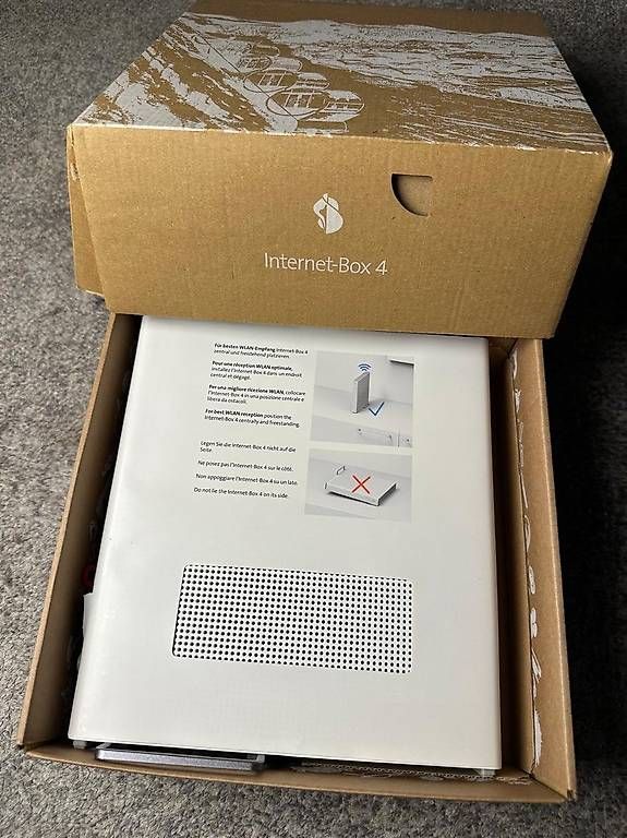 Swisscom Modem & Router: Routeur Swisscom Internet-Box 4 en excellent état – Usato da Montreux venduto da jvo_vg8n