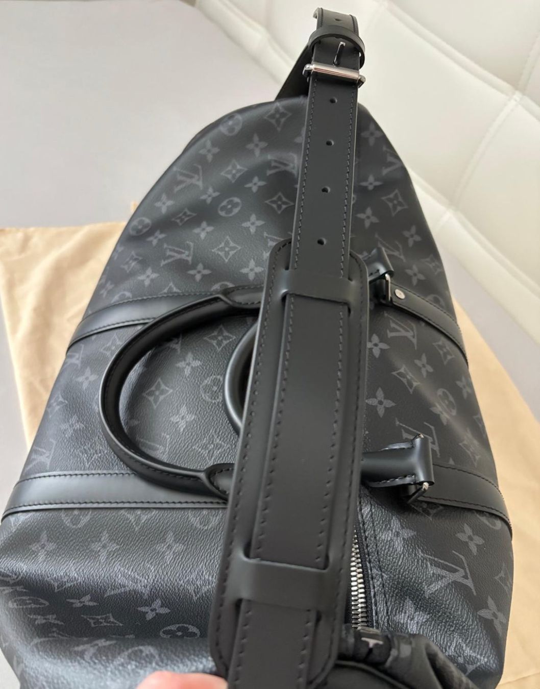 Louis Vuitton Sacs: ❤️ Louis Vuitton Keepall 50 Eclipse MNG – Neuf (Voir description) à Steinhausen par 2ndLove_Bag 5