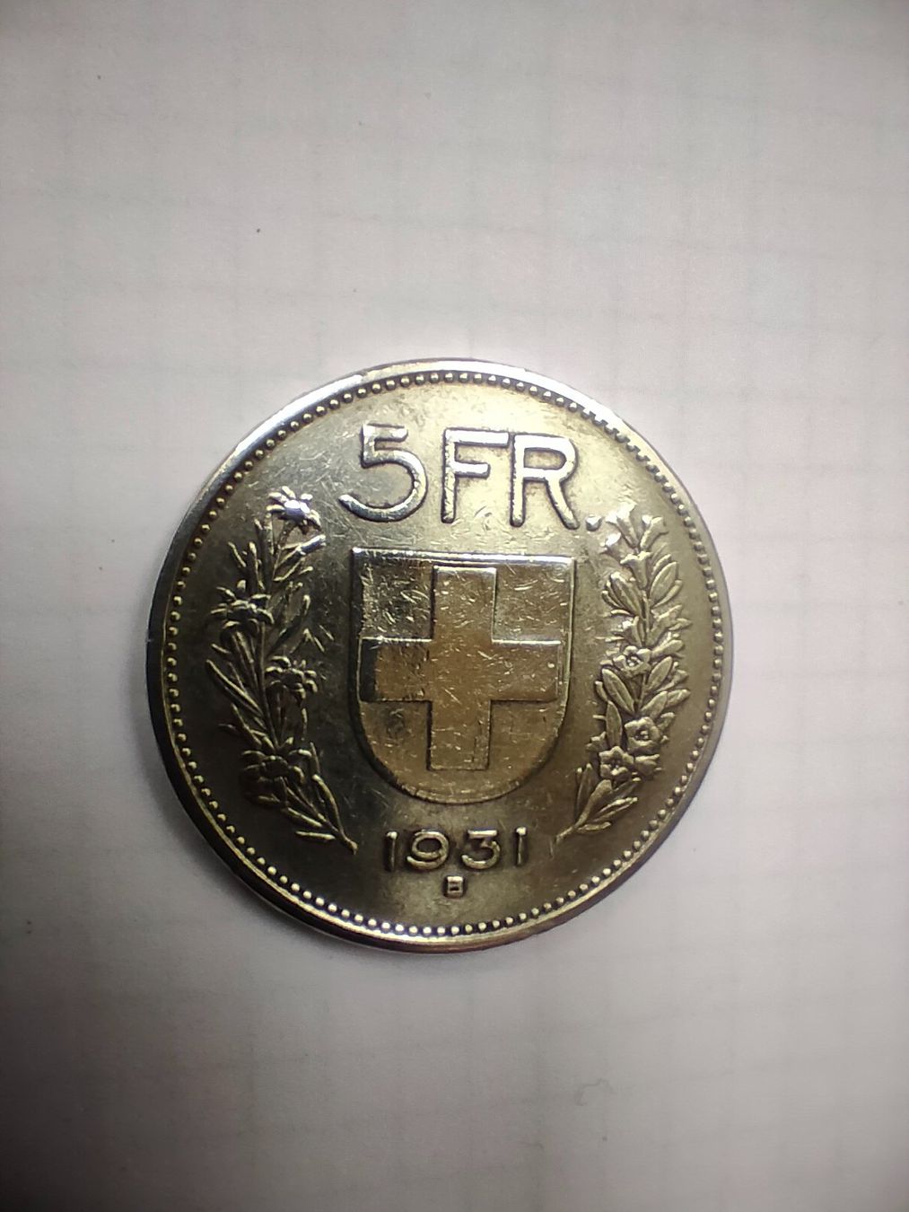 Tutti le monete: 5 Franken Silber 1931 – Usato da Seengen venduto da Charlie67 2