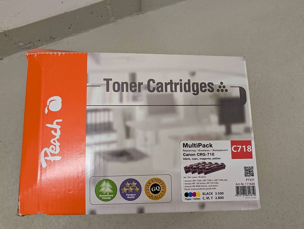 Cartucce per stampanti & toner: Canon CRG-718 Toner C718 – Usato da Wattwil venduto da chevynator