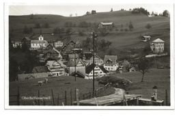 Oberhelfenschwil (SG) Toggenburg  Dorfpartie mit Kirche 1938