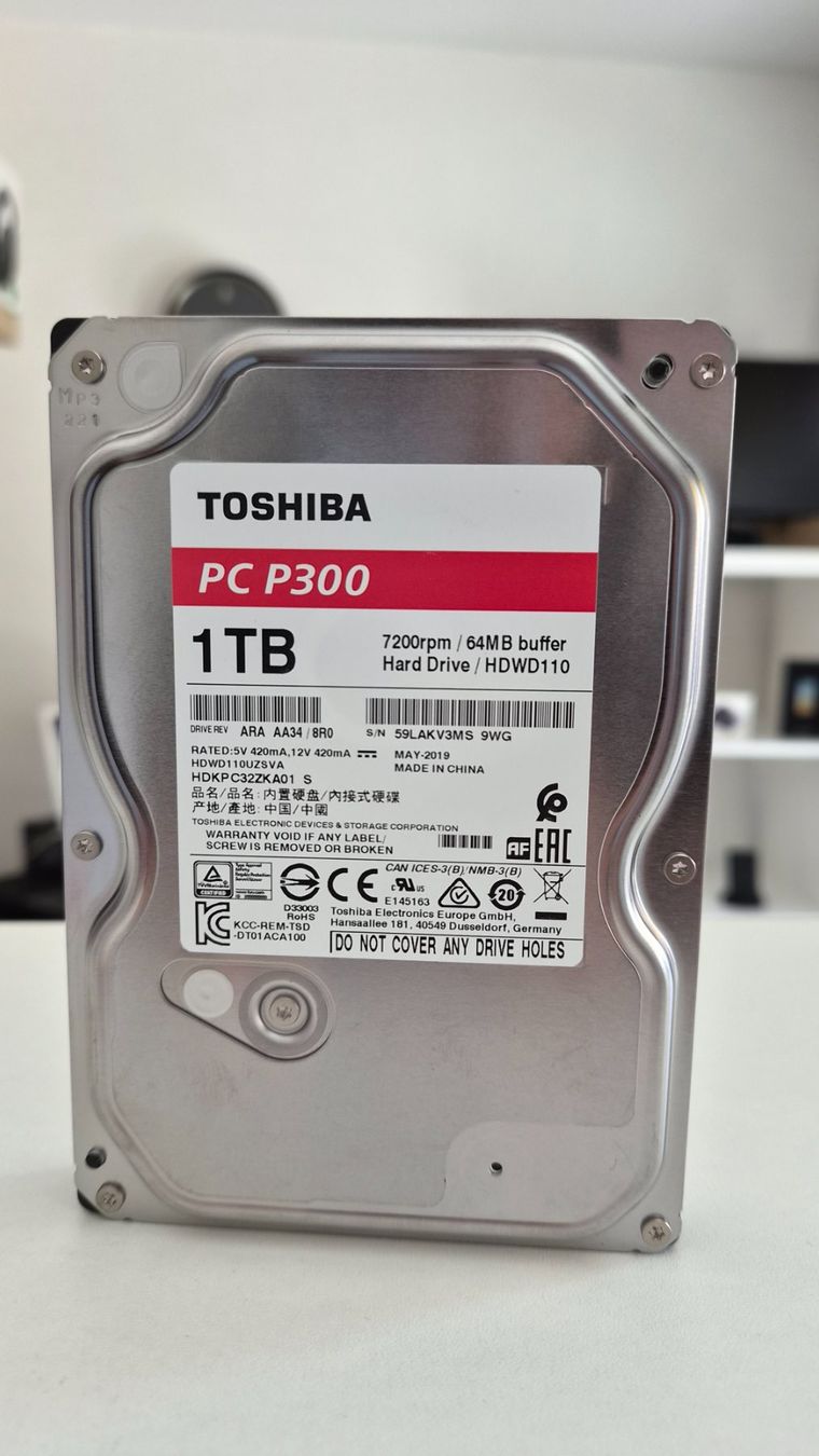 Toshiba Harddisks: Disque 3.5 Toshiba 1To – Gebraucht aus Chatel-St-Denis von Teck7