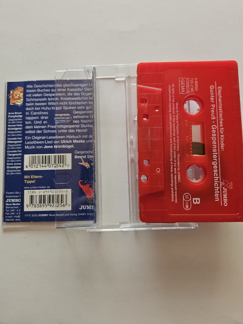 Musicassette: Leselöwen: Gespenstergeschichten / Kassette #WT18 – Usato da Oberdorf BL venduto da BaldenEagle 1