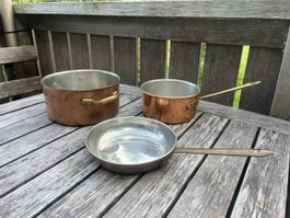 3 Kupferpfannen