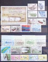 FØROYAR 1987 à 1993: Des timbres neufs **, 3 photos