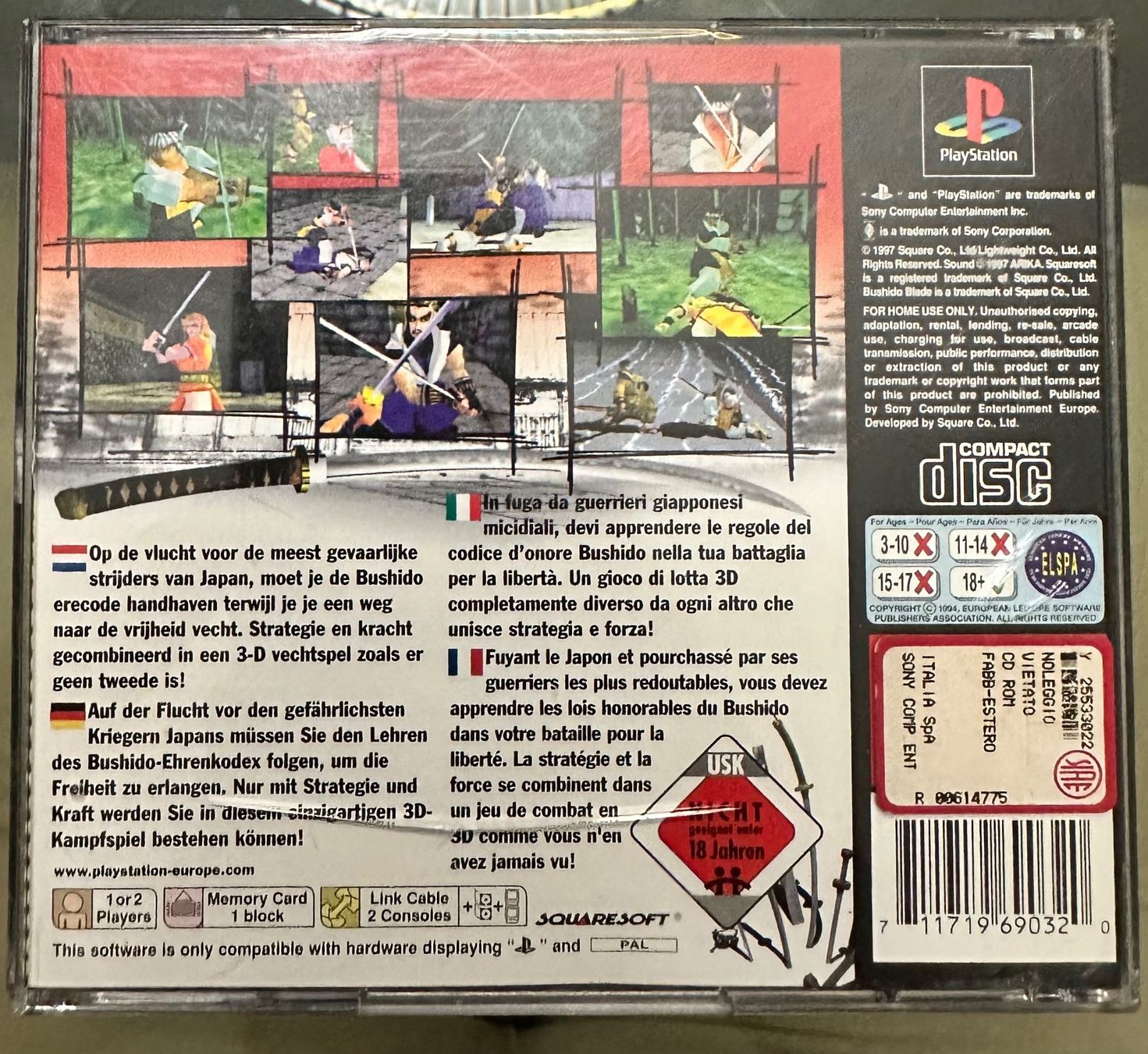 Giochi: Bushido Blade PS1 – Usato da Payerne venduto da gil_92mn 1