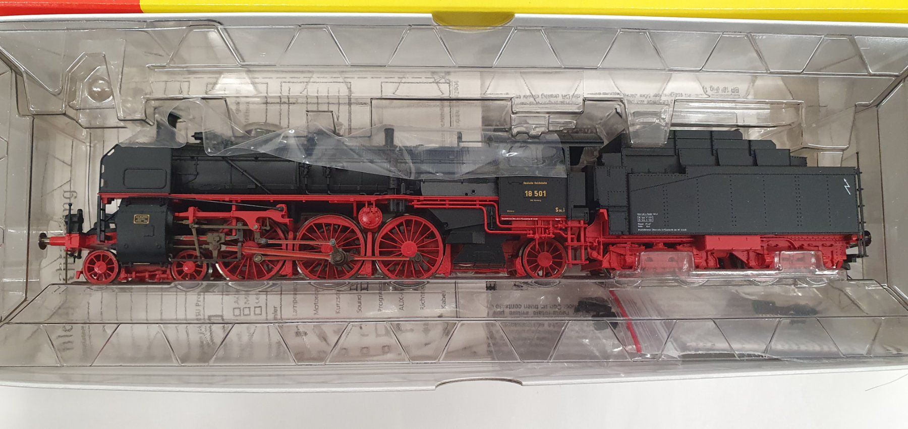 Fleischmann Modelleisenbahnen: Fleischmann 4119  DRG BR 18501 Epoche II – Neu (gemäss Beschreibung) aus Würenlos von jub_nd5j 1