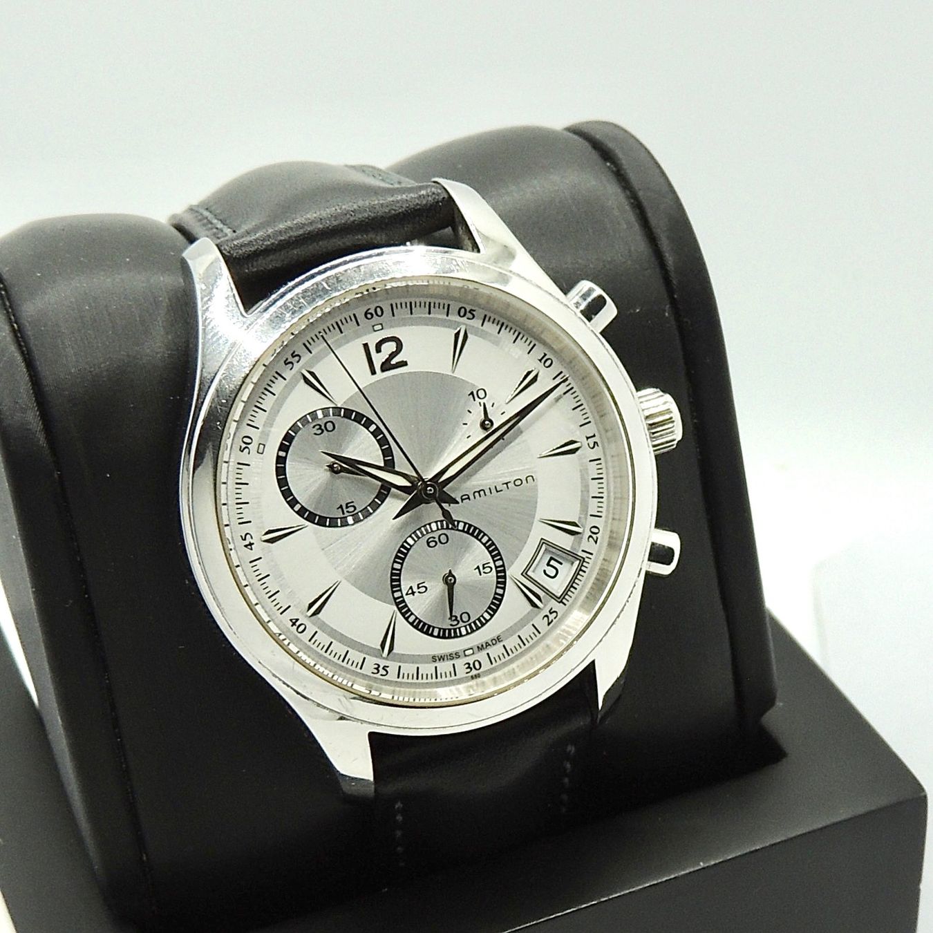 Hamilton Orologi: %SALE% Montre Hamilton JazzMaster Chronograph – Usato da Lausanne venduto da DuGoutetdesCouleurs 1