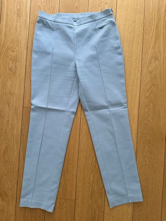 Akris punto trousers light blue color