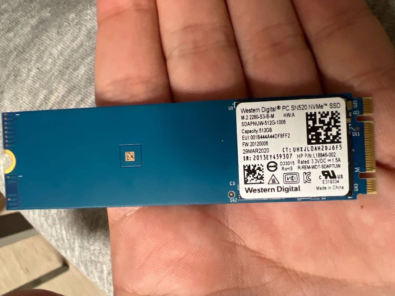 Western Digital Harddisks: SSD M2 512gb – Gebraucht aus Frick von ToWay