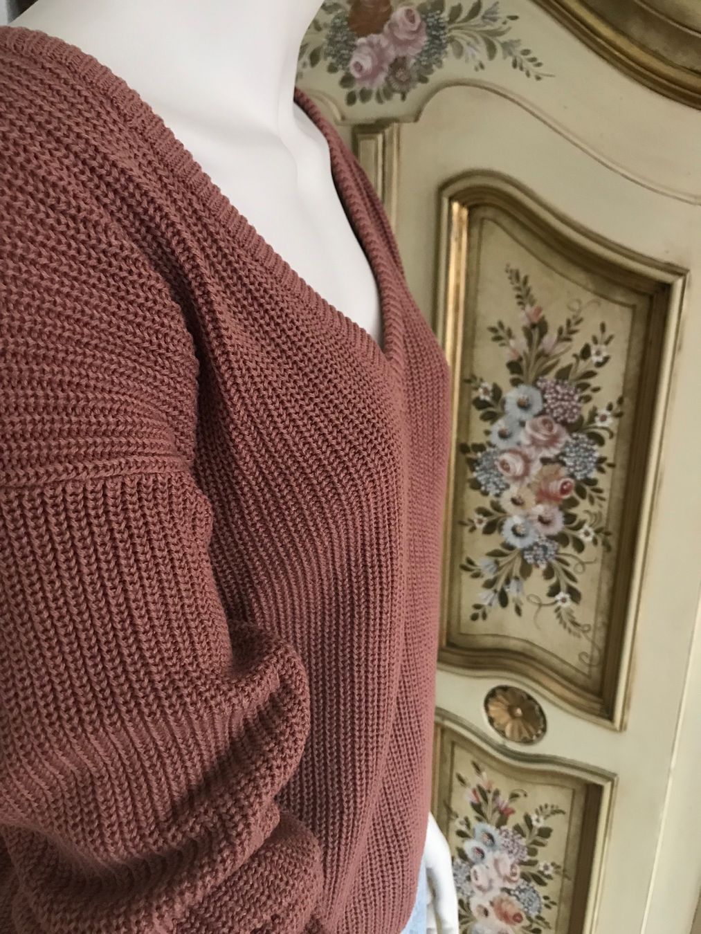 Maglioni & Felpe: Strickpullover altrosé, v-Ausschnitt – Usato da Rumisberg venduto da Jessica.97. 9