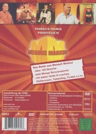 Tutti i DVDs: Mensch Markus - Das Beste – Usato da Basel venduto da jannickpascal 1