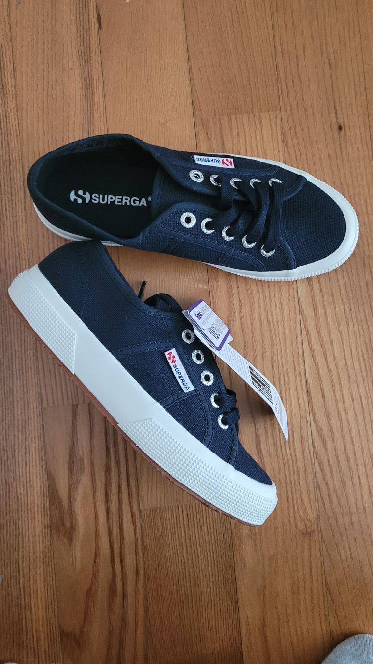 Superga Scarpe da uomo: Superga Blau - Size 36 - Dark Blue – Nuovo e nell'imballaggio originale da Winterthur venduto da sar_zg7p
