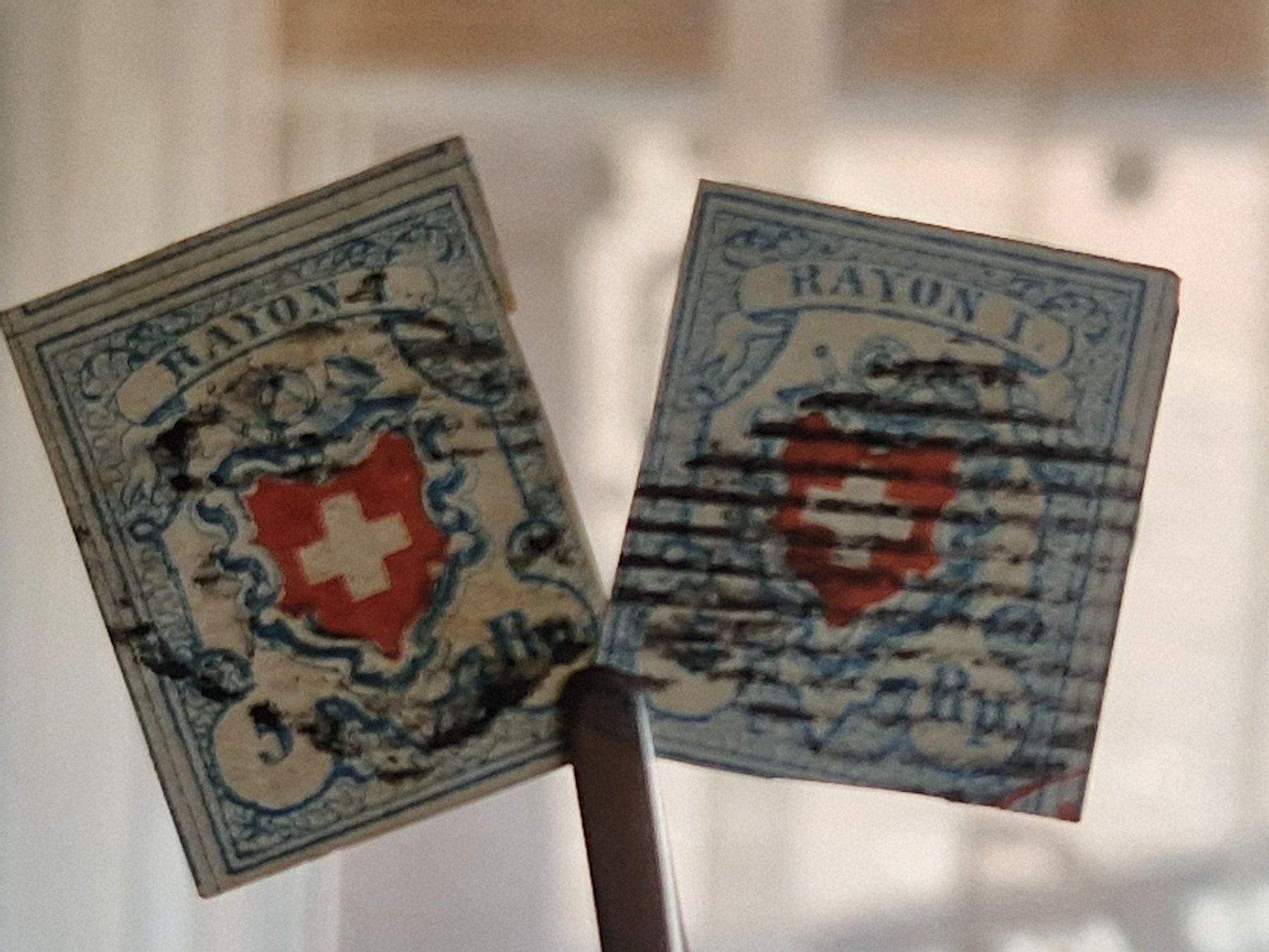 Alle Briefmarken: Rayon 17II, 2 St., ab 1.- – Gebraucht aus Burgdorf von Glossy01 6
