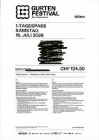 Gurtenfestival Samstag Ticket