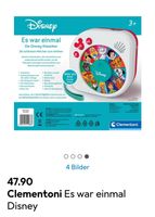 Clementoni Es war einmal Disney Hörspielbox NEU