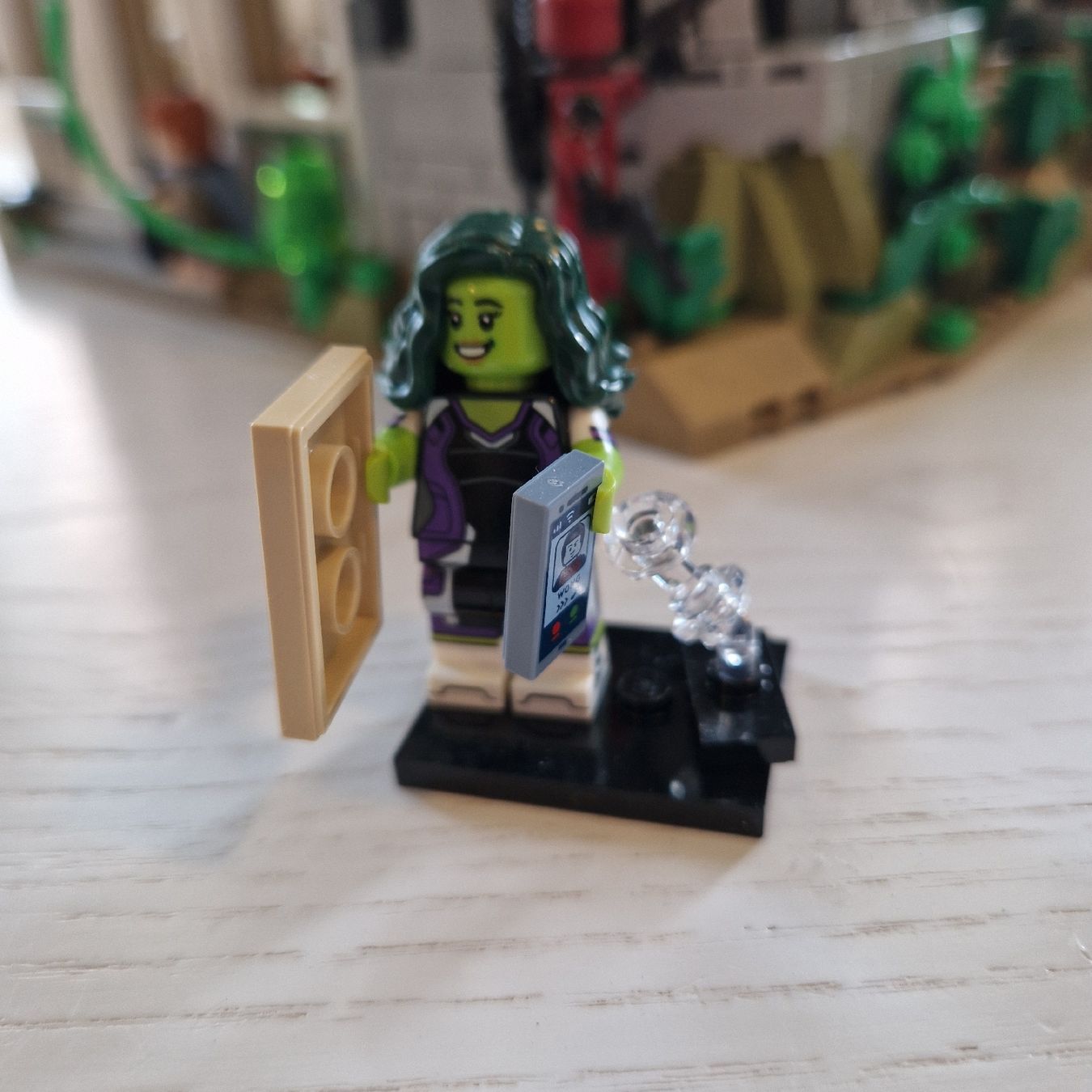 Lego Figuren: Lego Figur She-Hulk 71039 neuwertig – Gebraucht aus Birmenstorf AG von Sonderbund