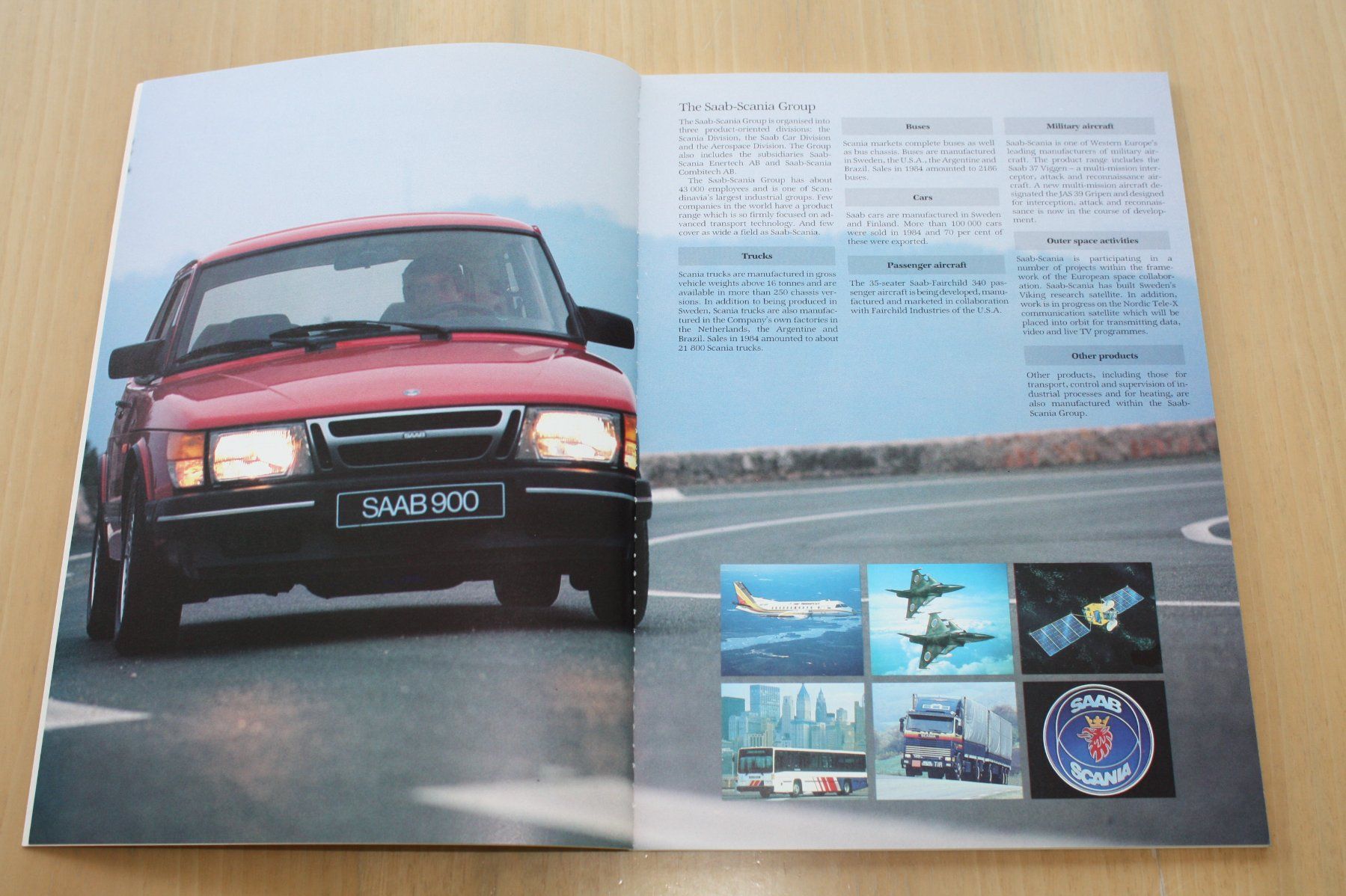 Saab Documenti: Saab 900 Prospekt 1986 – Usato da Wikon venduto da erwin400 2