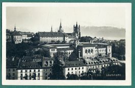 Lausanne um 1930, ungelaufen