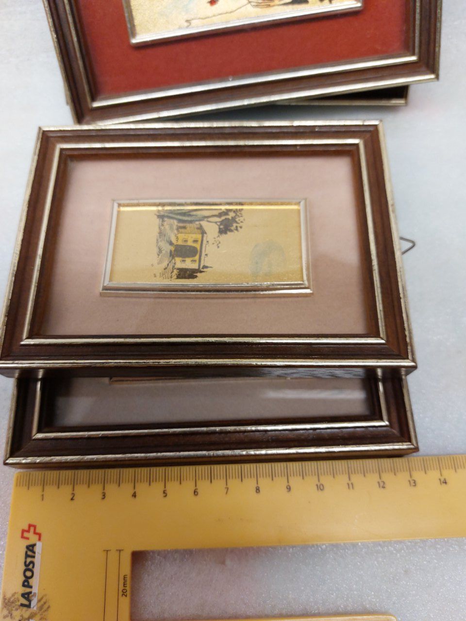 Gemälde: 4x Miniatures - Handmade - 22 Kt. gold leaf – Gebraucht aus Pambio Noranco von Pol69 6
